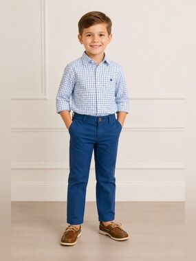 Crewcuts‎ Boys Thompson Pants Size 6 Adjustable Waist Classic Fit